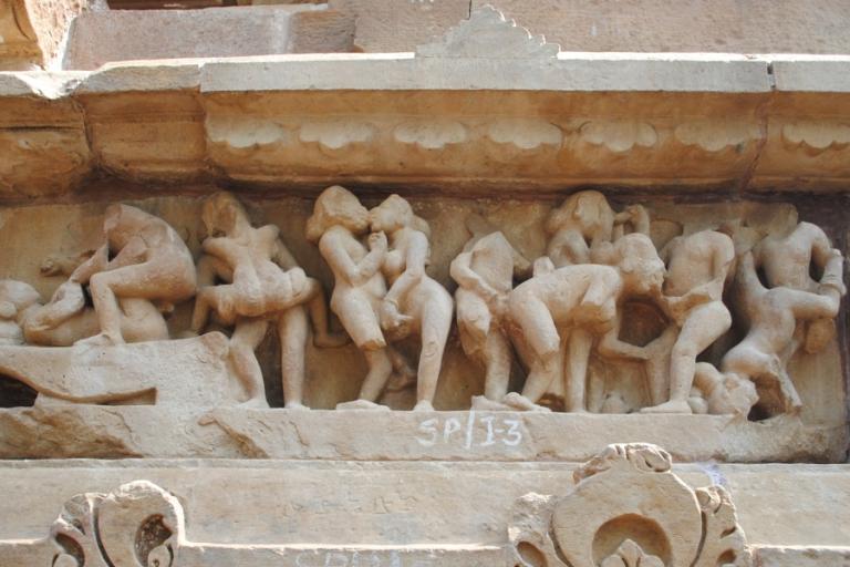 Orgy Scene Frieze on the Lakshmana Temple at Khajuraho