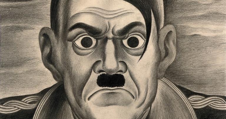 V0010666 Adolf Hitler. Drawing by A.L. Tarter, 194-. Credit: Wellcome Library, London. Wellcome Images images@wellcome.ac.uk http://wellcomeimages.org Adolf Hitler. Drawing by A.L. Tarter, 194-. By: Albert Lloyd TarterPublished: 194-] Copyrighted work available under Creative Commons Attribution only licence CC BY 4.0 http://creativecommons.org/licenses/by/4.0/
