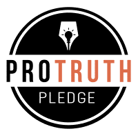 I signed the Pro-Truth Pledge: please hold me accountable. Image of Pro-Truth Pledge badge (Pro-Truth Pledge, used with permission) 