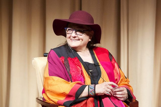 Suzan Shown Harjo, advocate for Native American rights. Photo credit: U.S. National Archives. No copyright restrictions.