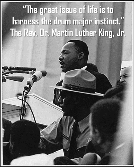 Preaching Martin Luther King’s “Drum Major Instinct” In The Trump Era ...