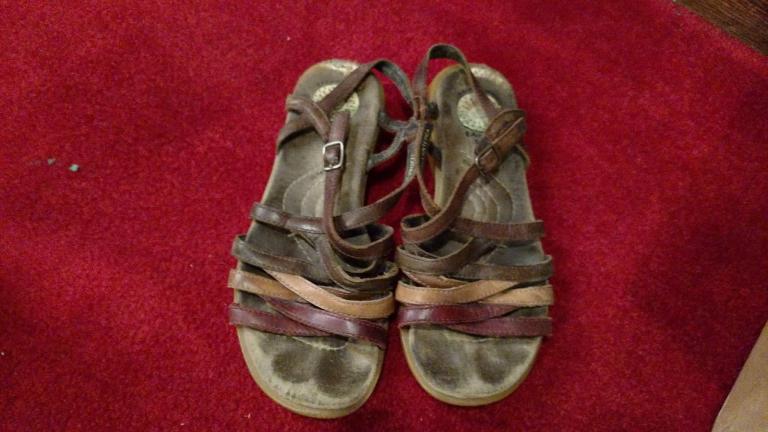 "Ninevite sandals" Photo credit: Leah D. Schade. All rights reserved.