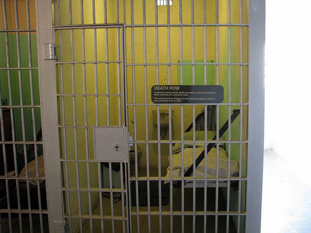 Death row cell. Photo by "Christopher" on flickr.com. Some rights reserved.