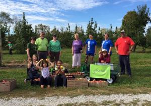 Midway Christian Church gleaning