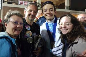 Leah D. Schade and family