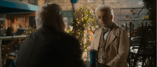 Aziraphale's choice with the Metatron