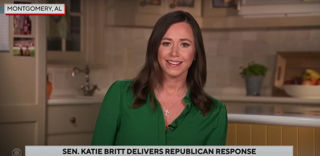 Sen. Katie Britt delivers State of the Union Rebuttal, march 7, 2024
