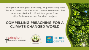 Compelling Preaching for a Climate-Changed World grant