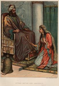 Queen Esther pleading for her people