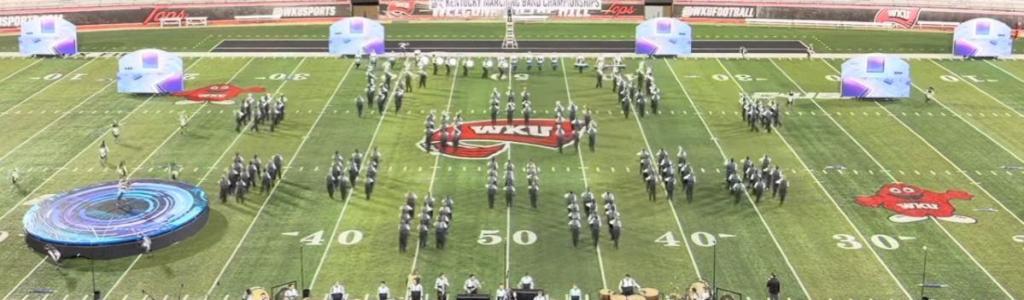 Sentience, Lafayette High School Marching Band, circuit board, 2025