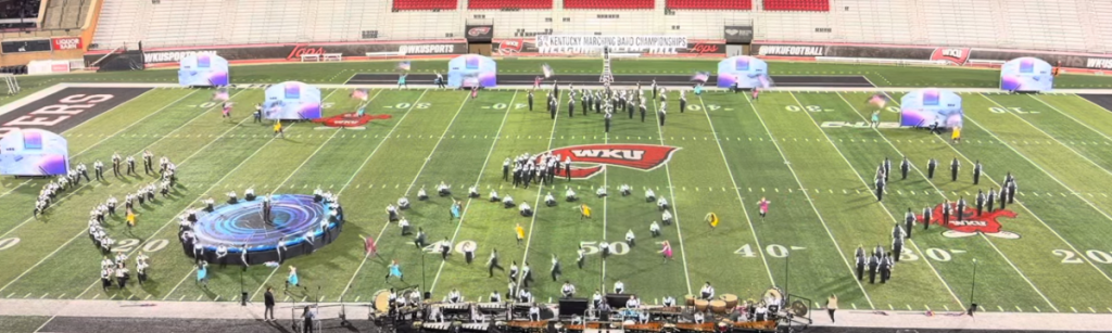 Sentience, Lafayette High School Marching Band, heart and questions, 2025