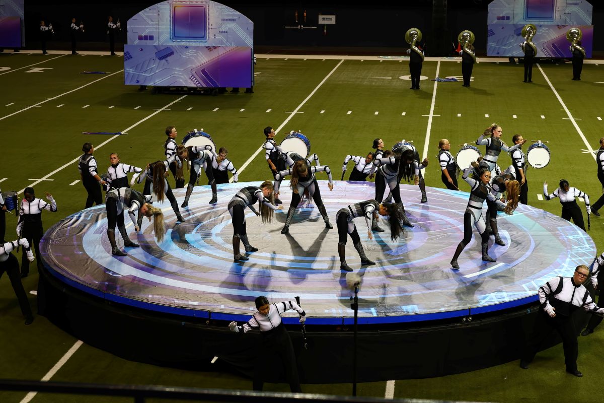 Sentience, Lafayette High School Marching Band, robots, 2025