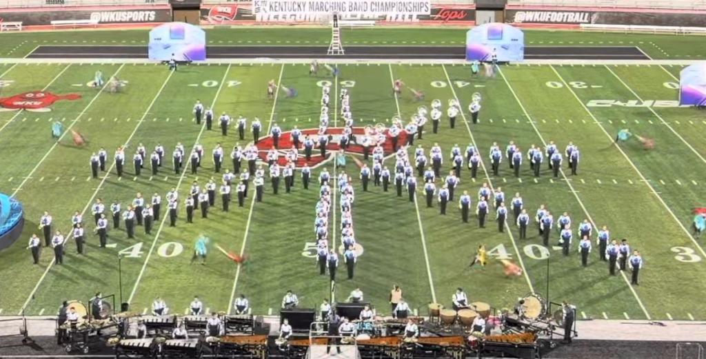 Sentience, Lafayette High School Marching Band, sunburst, 2025