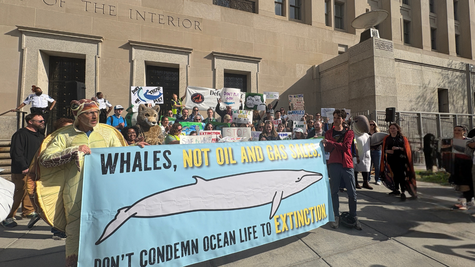 Creation Justice Ministries protests against "God squad" voting to exempt oil and gas industry from Environmental Species Act, March 31, 2026.