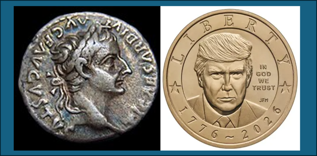 Render Unto Caesar - Tiberius Coin, Trump Coin