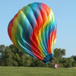 deflating baloon