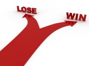 losing and winning