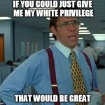 white privilege