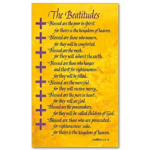 beatitudes
