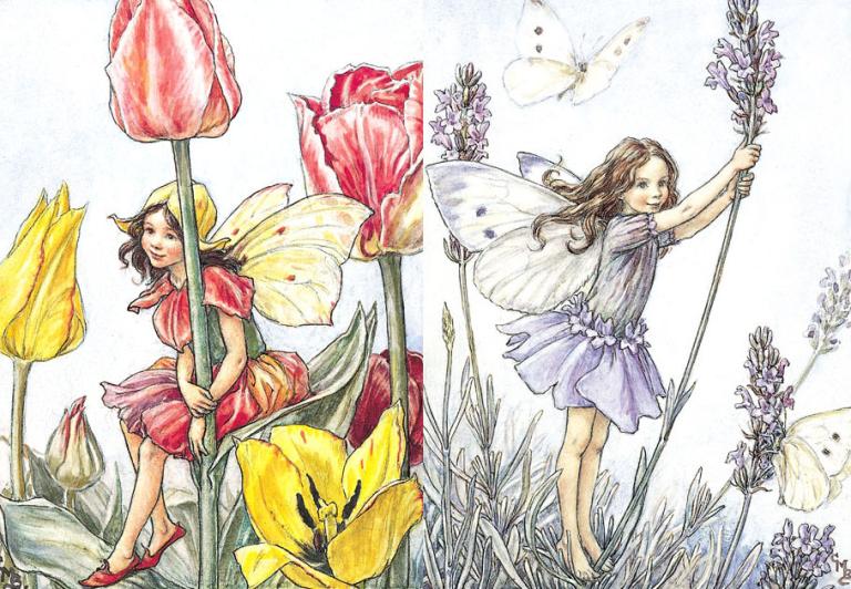 lavender tulip pagan wiccan fairies