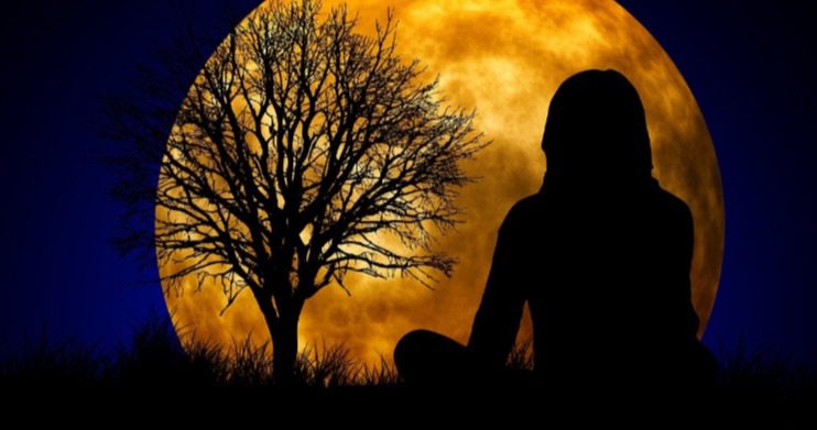 how often practice pagan witchcraft wicca woman moon