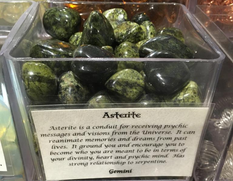 asterite from enchanted shop in salem