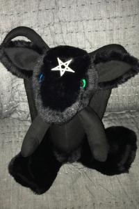 Also, there are adorable plushies. Who doesn't love plushies? (Baphomet plushie by Quiet Alertness.)