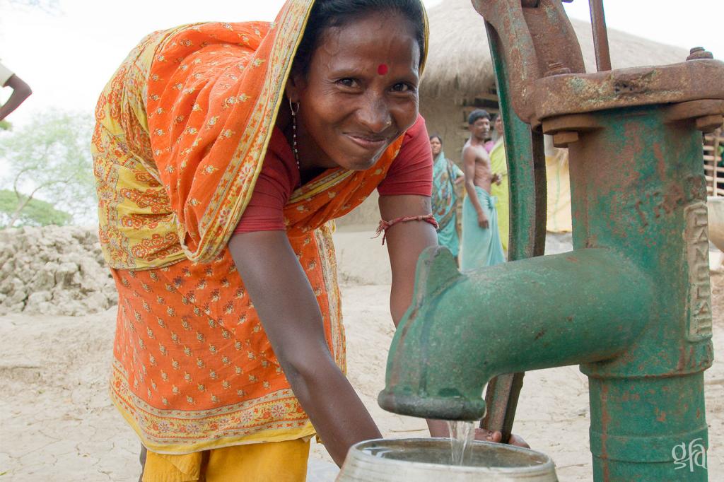healthy, pure water - KP Yohannan - Gospel for Asia