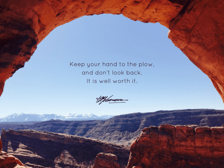 Keep your hand to the plow - KP Yohannan - Gospel for Asia