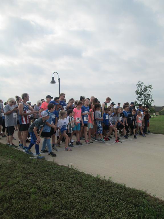 Runners poised to reach your goal at the 2018 Tiger Supply Run, organized by Gospel for and Russell Memorial UMC - KP Yohannan - Gospel for Asia