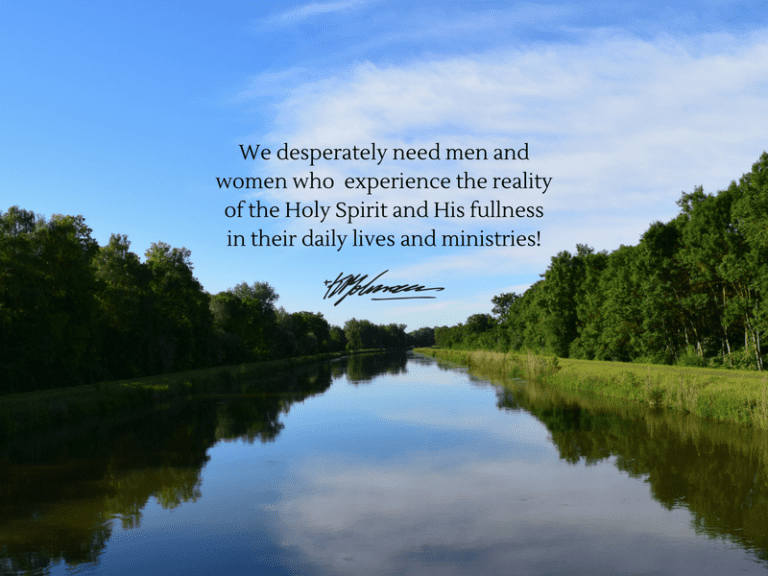 We need men and women who serve in the power of the holy spirit - KP Yohannan - Gospel for Asia