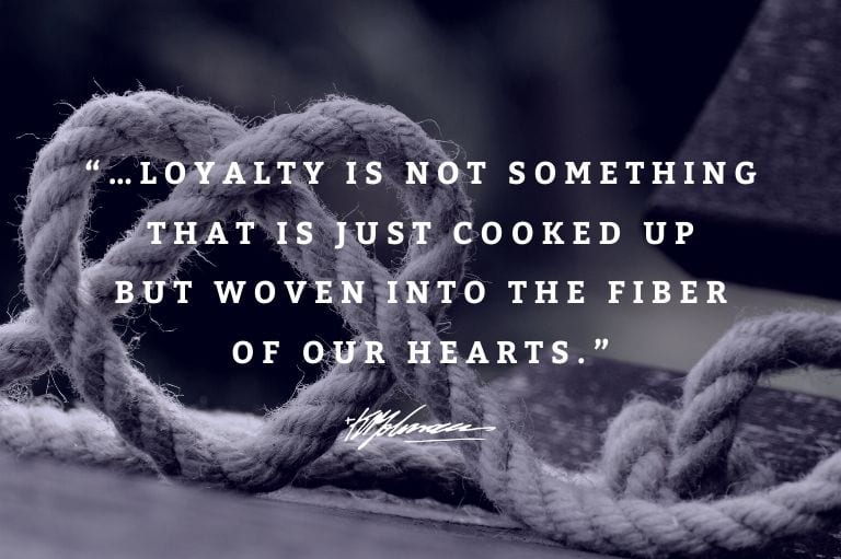 K.P. Yohannan, founder of Gospel for Asia (GFA World & affiliates like GFA Canada) shares on this most important aspect of integrity: loyalty.