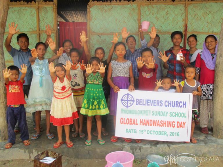 Global Handwashing Day program - KP Yohannan - Gospel for Asia