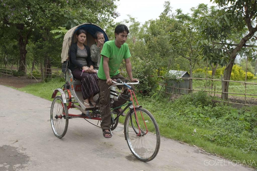 Rickshaws are a common mode of transportation in many Asian nations. Some carry cargo while others are designed for transporting passengers. 