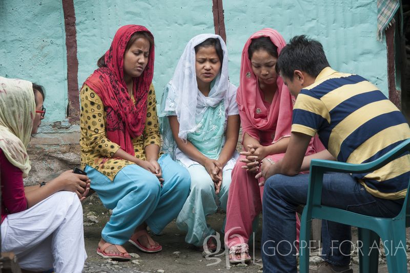 It is through prayer that so many lives are touched - KP Yohannan - Gospel for Asia
