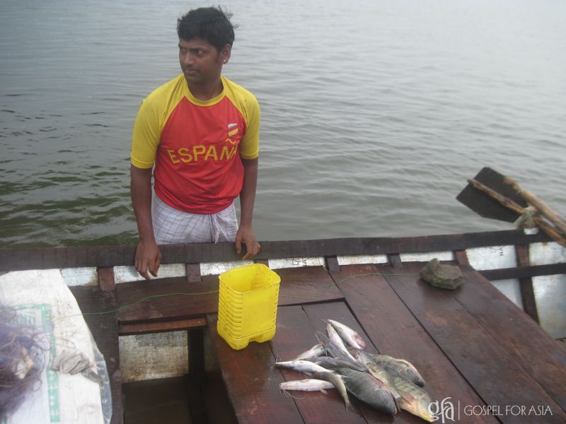 fish with a new boat and earn profit - KP Yohannan - Gospel for Asia