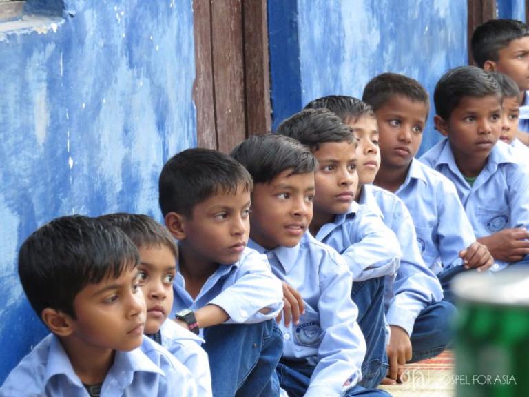 Boys in a Bridge of Hope center in Asia - KP Yohannan - Gospel for Asia