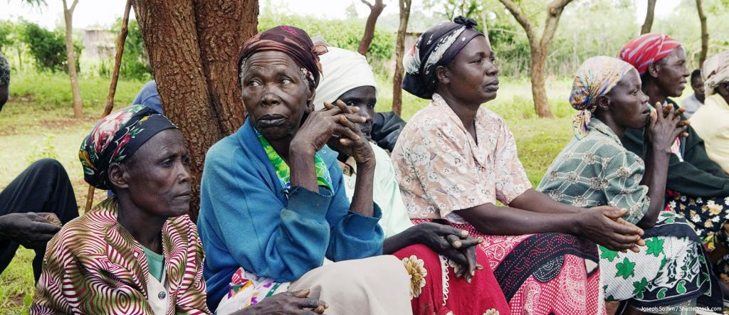 Widows in Meru, Kenya, Africa who have lost their husbands - KP Yohannan - Gospel for Asia