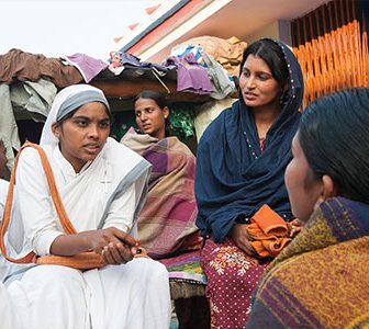 Gospel for Asia (GFA World) founded by Dr. K.P. Yohannan: This Sister of Compassion ministers to the women around her