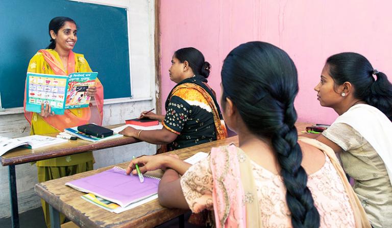 Literacy training enables women to care better for their families and increases their sense of self-worth - KP Yohannan - Gospel for Asia