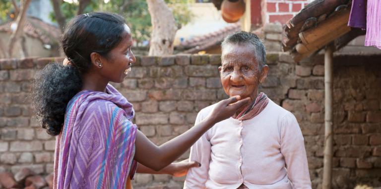 Sakshi shared about her love for the leprosy patients she serves - KP Yohannan - Gospel for Asia