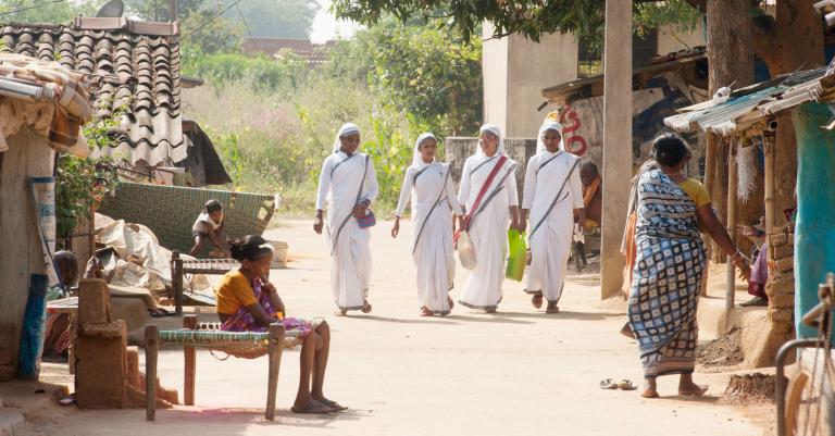 Sisters of Compassion are specially trained to minister to the hurting, rejected and downtrodden of society - KP Yohannan - Gospel for Asia