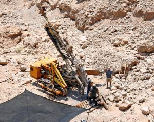 Drilling for water in Qumeran Valley, Israel - KP Yohannan - Gospel for Asia