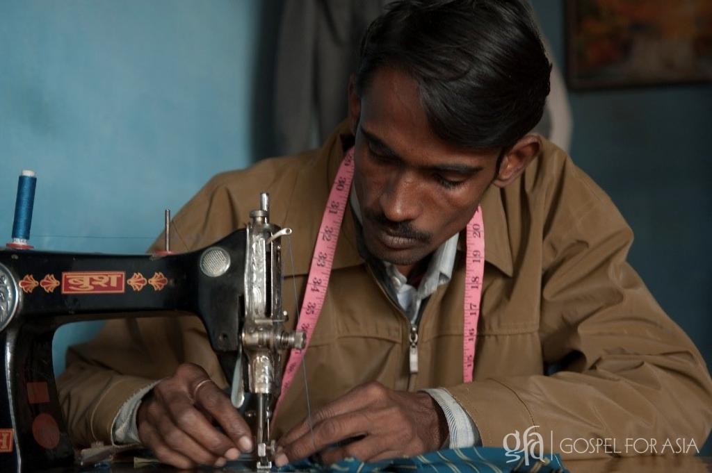 Gospel for Asia (GFA) – Discussing the lives that are trapped in a seemingly endless cycle of poverty, and the gift and hope that a sewing machine can bring, opening doors to a better life.