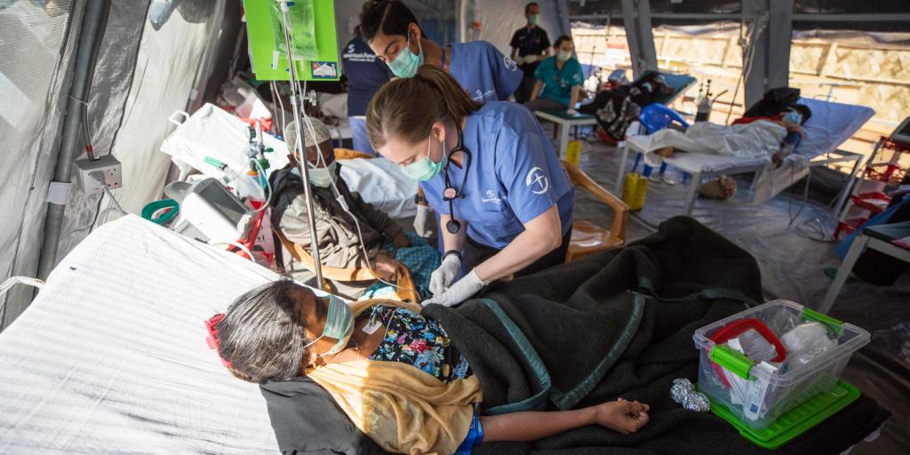 Bangladesh—Samaritan’s Purse treats Rohingya refugees affected by the diphtheria outbreak