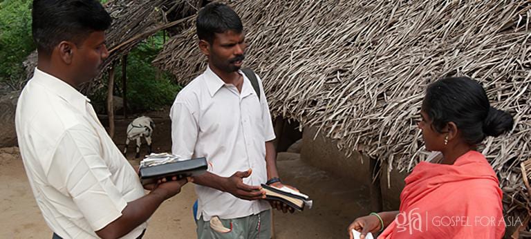 Gospel for Asia (GFA World) founded by Dr. K.P. Yohannan: After meeting Wyconda and Pathik, two Gospel for Asia-supported missionaries, Muskan learned about the God her daughter loved so much, and she decided to walk with Jesus.
