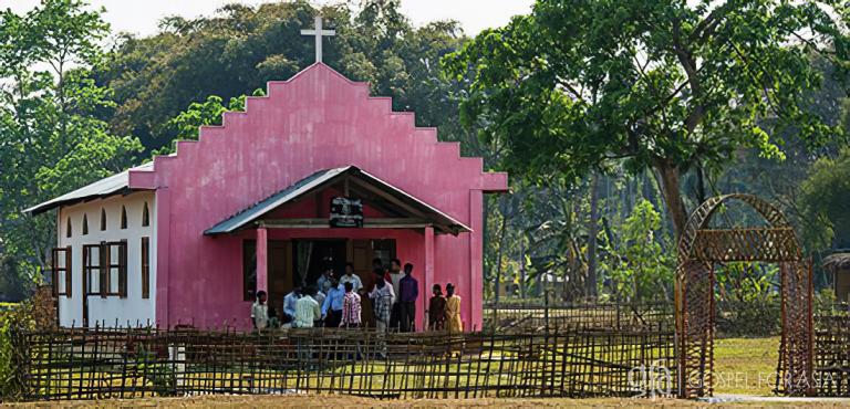 Gospel for Asia founded by Dr. K.P. Yohannan: Discussing a Gospel For Asia supported church that started out as a house gathering, and the simple church building through which many found hope & life in Jesus.