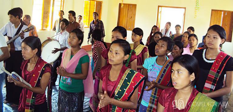 Gospel for Asia founded by Dr. K.P. Yohannan: God blessed these believers with a new place of worship just like He blessed Pastor Tapan’s congregation with one through their prayers.