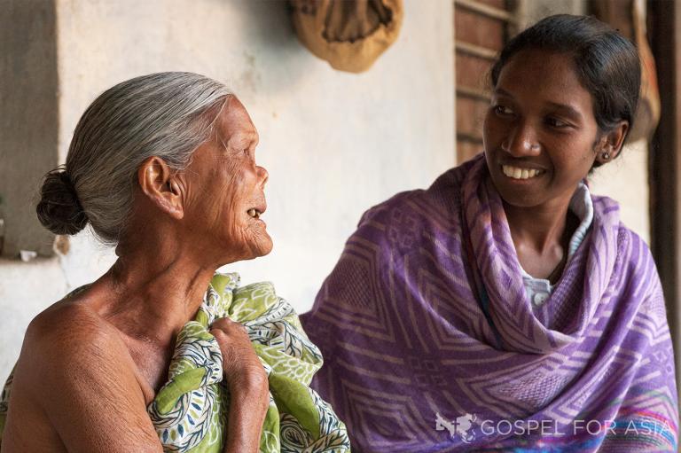 Discussing the difficulties leprosy patients, the GFA supported leprosy ministry helping the afflicted understand how much God loves & values them.