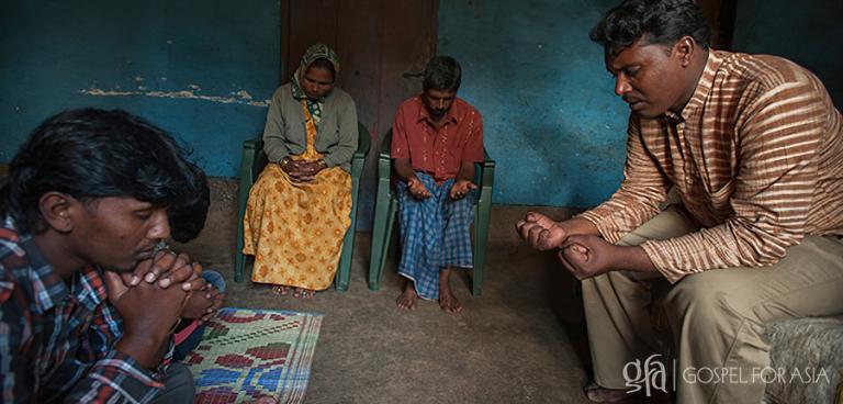 Gospel for Asia founded by Dr. K.P. Yohannan: After reading the Bible that Madira’s brother had given them 16 years prior, Madira felt better. After this, Madira’s family wanted to know more about the God they had read about.